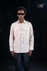 Men's Pomili Long-sleeve Button-down Shirt
