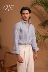 Single Cuff Classic Fit Remi Cotton Shirt