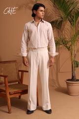Relaxed-fit Stripe shirt in Remi cotton
