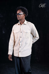 Men's Pomili Long-sleeve Button-down Shirt