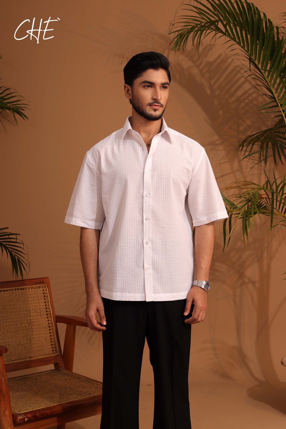 Oversized Dron Shoulder Shirt