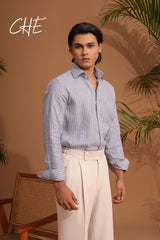 Single Cuff Classic Fit Remi Cotton Shirt