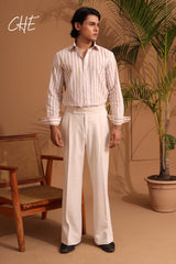 Relaxed-fit Stripe shirt in Remi cotton