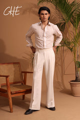 Relaxed-fit Stripe shirt in Remi cotton