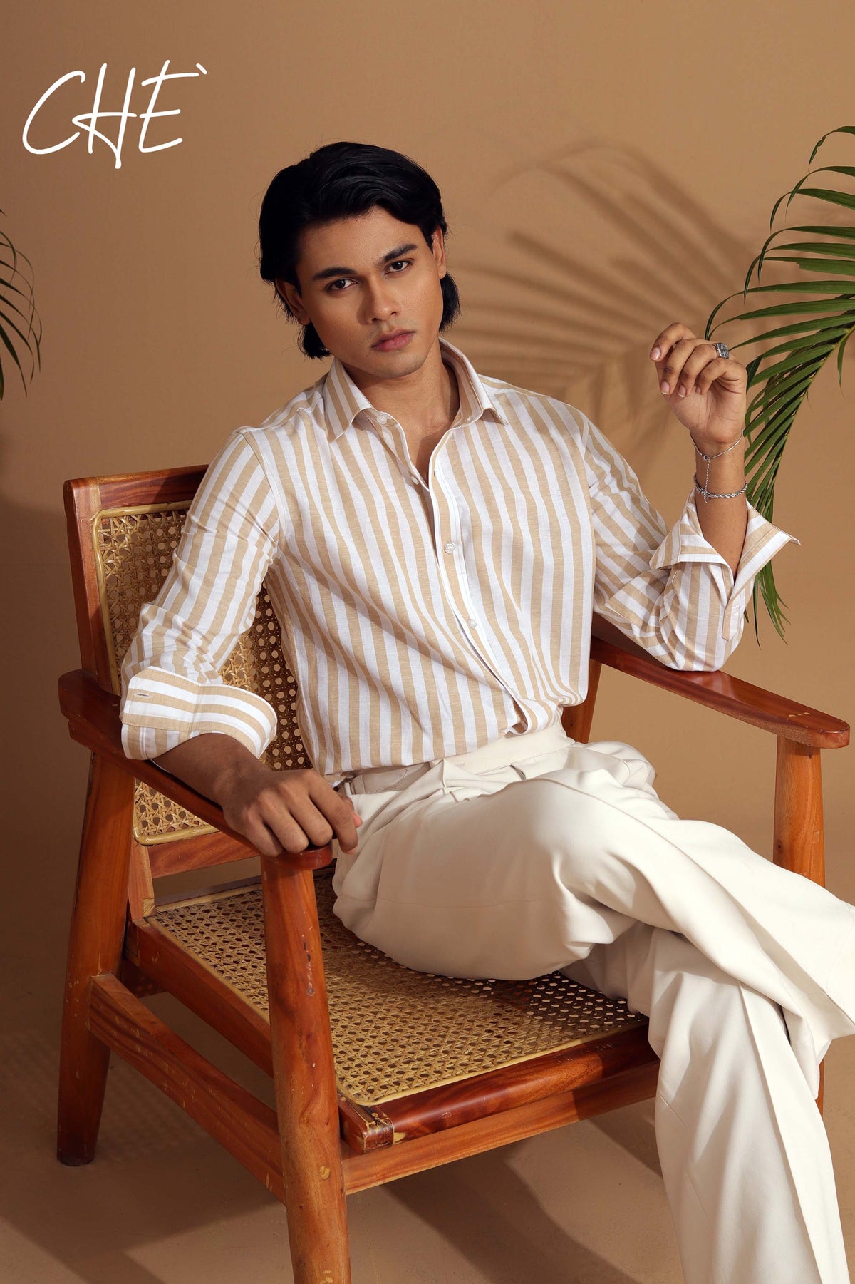 Relaxed-fit Stripe shirt in Remi cotton